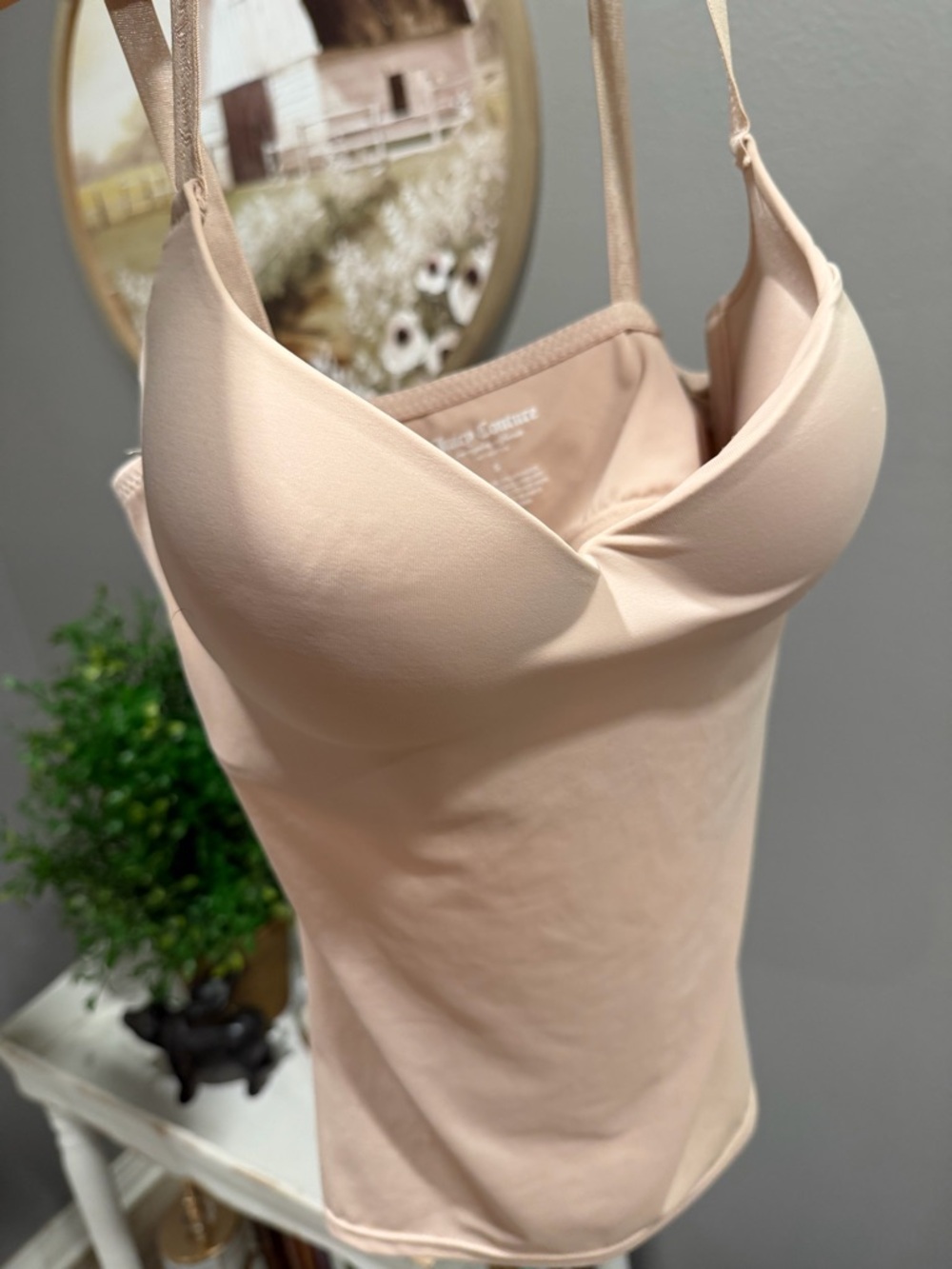 Juicy Couture Blush Pink Branded Strap Cami